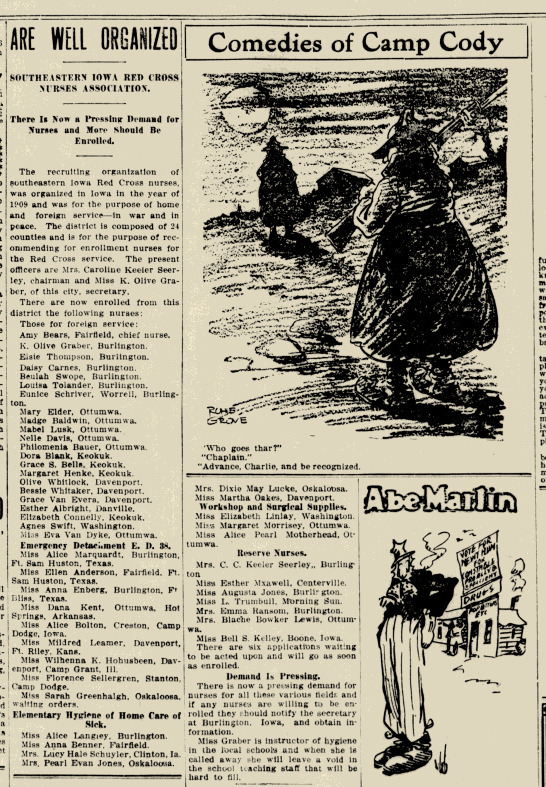 Burlington (IA) Gazette - 20 Nov 1917, p. 20